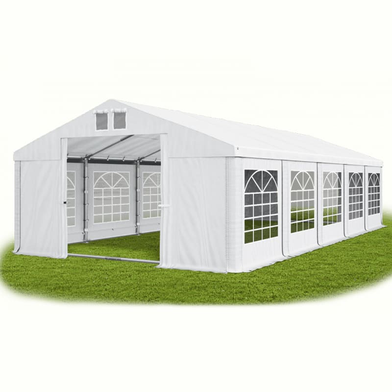 Párty stan (oceľ + pvc) 5x10x2m