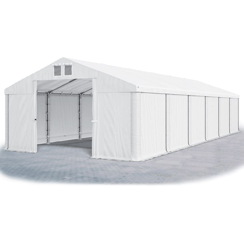 Skladovací stan (oceľ + pvc) 6x12x2m