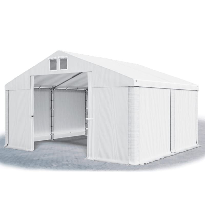 Skladovací stan (oceľ + pvc) 3x4x2m