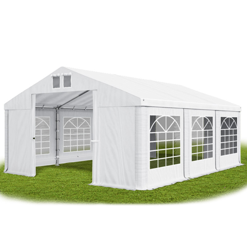 Párty stan (oceľ + pvc) 4x6x2m