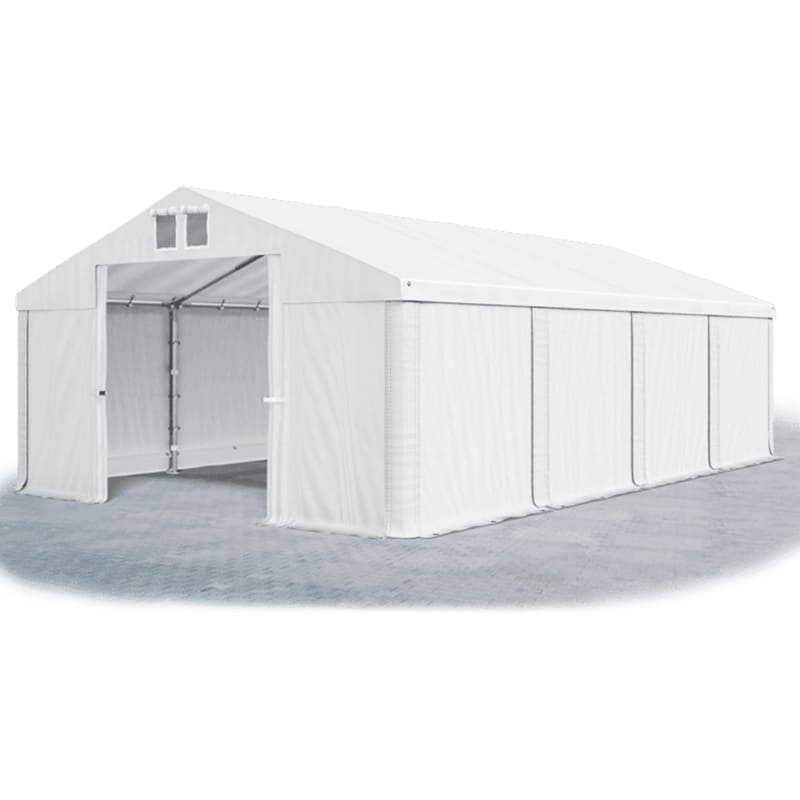 Skladovací stan (oceľ + pvc) 3x8x2m