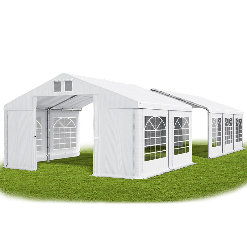 Párty stan (oceľ + pvc) 6x18x2m