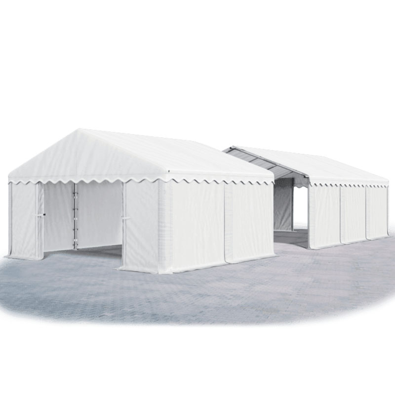 Skladovacie stany - Oceľ + PE (leto) 4x14x2m